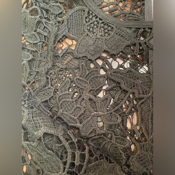 Black Lace Blouse - Picture 2 of 5